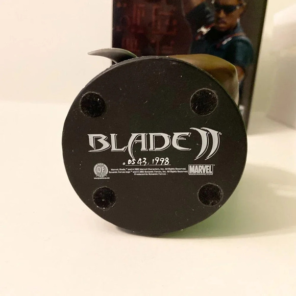 2002 Blade 2 Wesley Snipes Resin Bust Dynamic Forces Limited Edition 0543/1998 - Picture 5 of 16